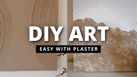 how to make plaster art and why it's important for mental health